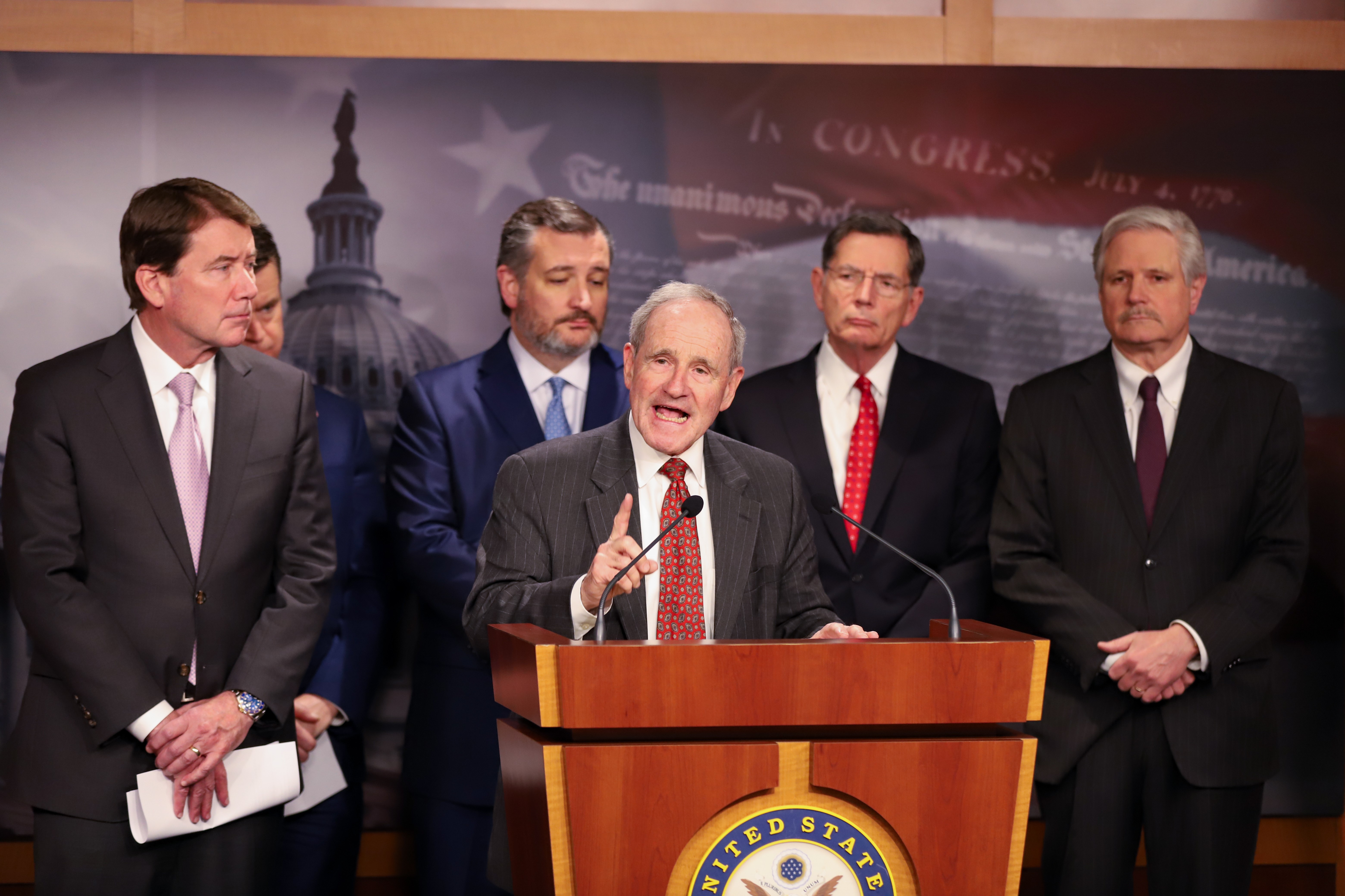 risch opening remarks on podium